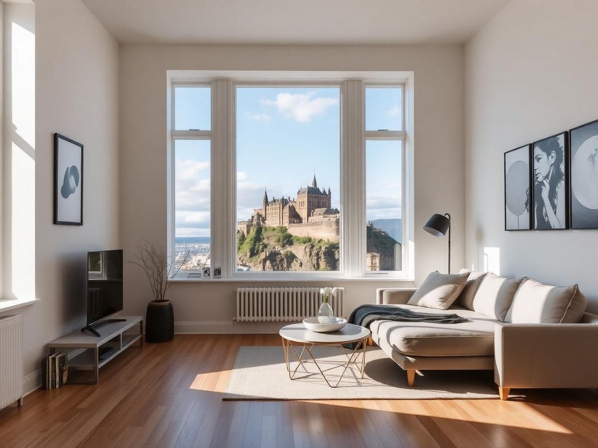 Castle View Suite in Old Town, Edinburgh